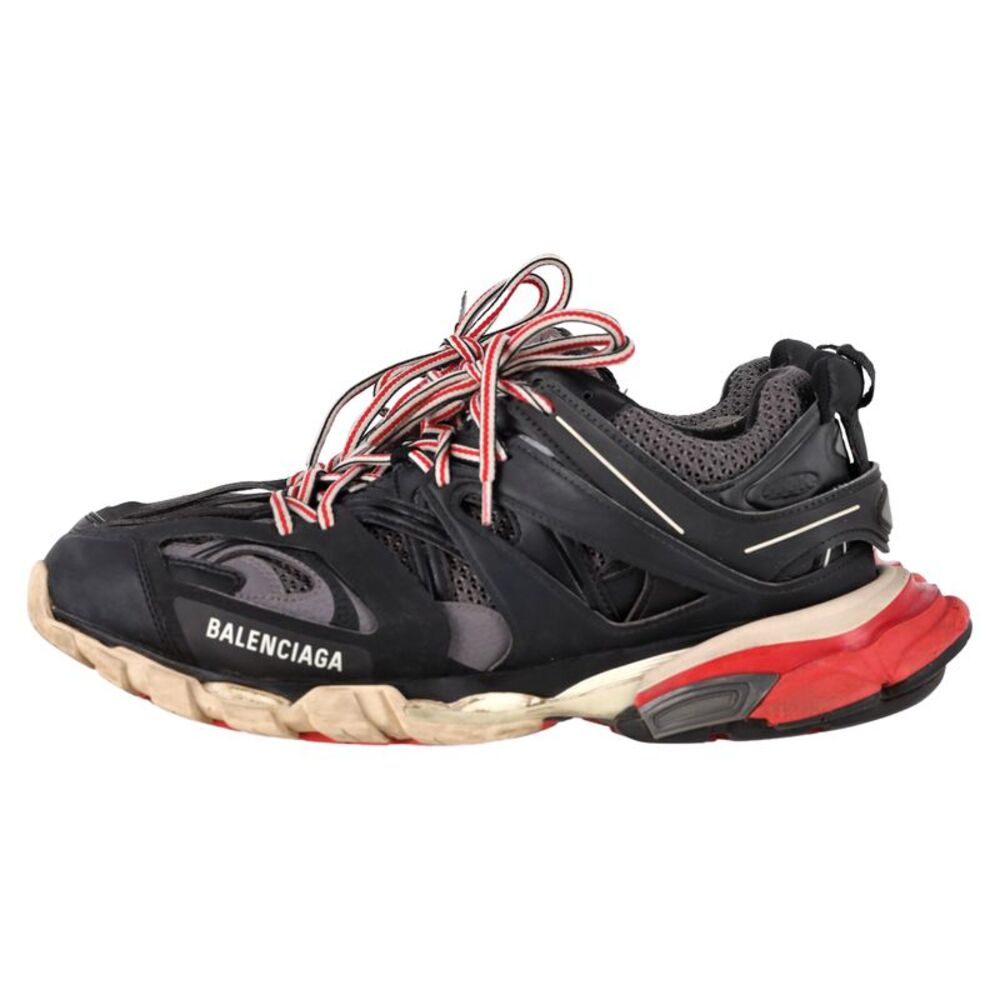 Balenciaga Track Sneakers in Black Polyurethane - Picture 4 of 10